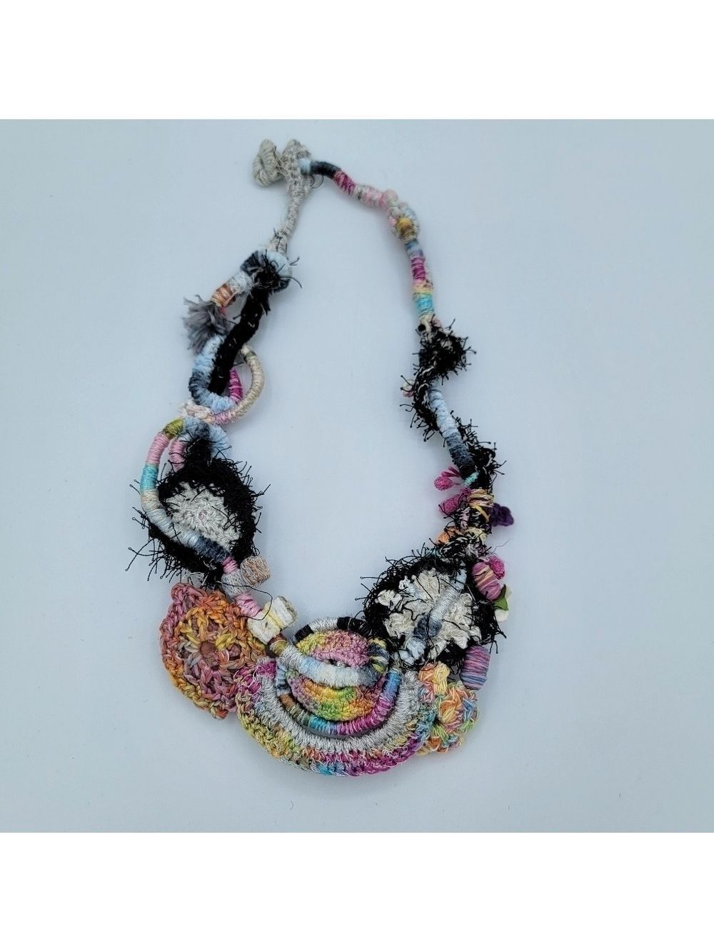 Handmade Necklace Multicolor Made By An Etsy Artisan #2035 - Picture 4 of 8